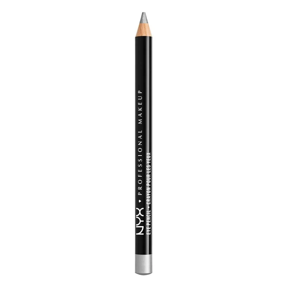 NYX Long Wear Slim Eye Pencil, Silver